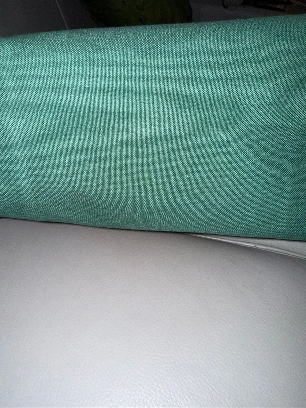 LL Bean Boat & Tote Bag Green and Cream